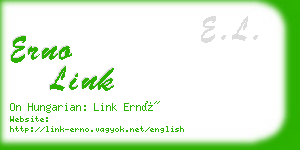 erno link business card